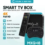 MXQ PRO 8K.5G. Android Smart TV Box -RAM- (New)