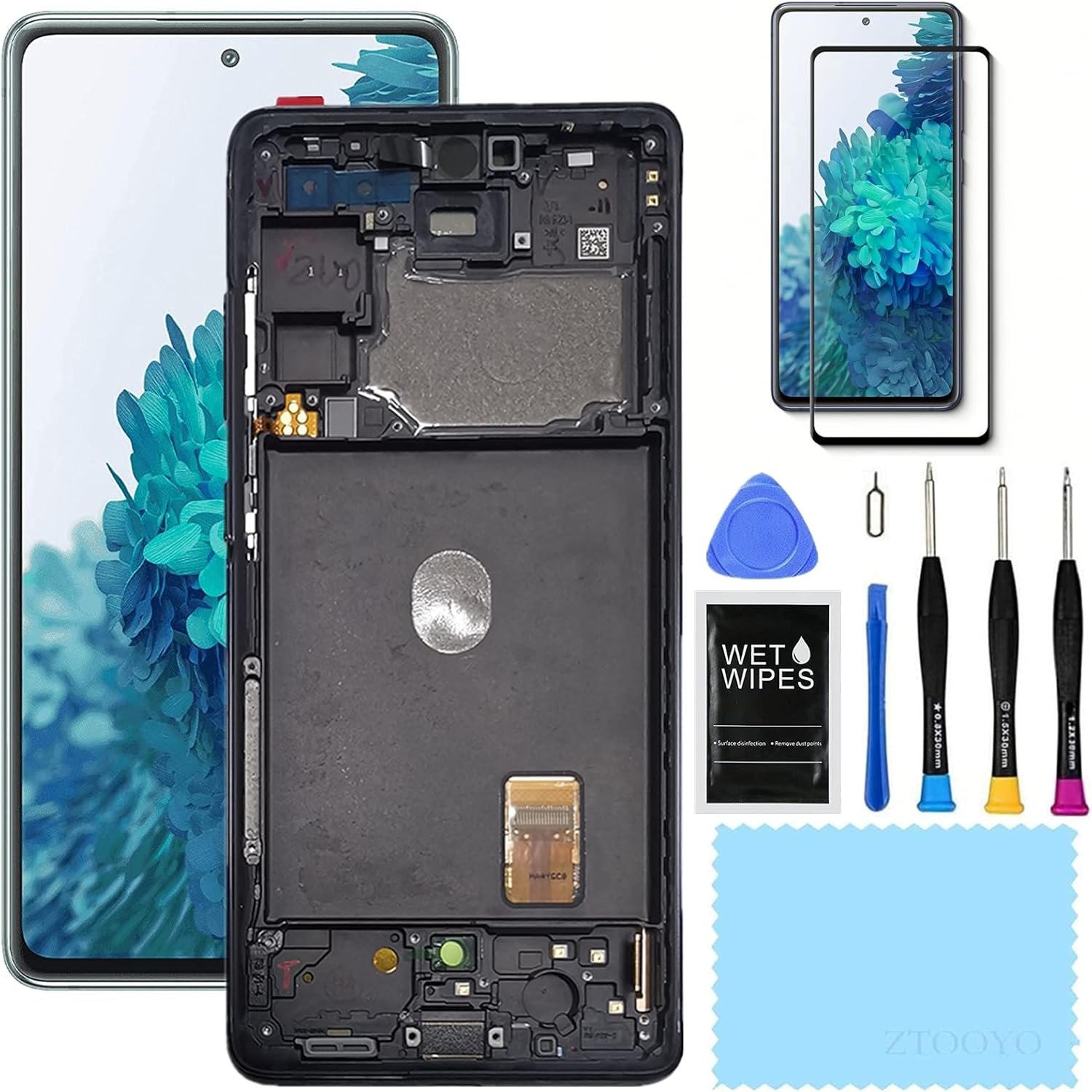 1000000831 Original Samsung S20 FE LCD Display Touch Screen (New) - Image 1