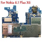 Nokia 6.1 Plus Motherboard Electronic Panel Circuits Unlocked Mainboard (New)