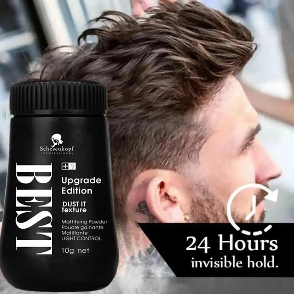 7807 Hair Fluffy Powder Wax Increase Hair Volume Mattify Hair Volumizing Powder for Men Women Fluffy Hair Texture Volume Styling Powder Matte Finish Oil Control Natural Look 10gm (New) - Image 1
