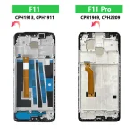 653'' OPPO F11 F 11 LCD CPH1913 Display Screen Touch +Frame Digitizer Assembly OPPO F11 Pro CPH1969 Display (New)
