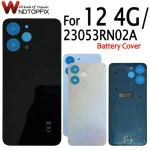 6.79"Xiaomi Redmi 12 4G Back Battery Cover Glass Rear Door Housing (New)