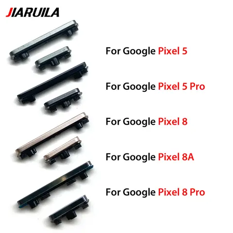 A470b056e878142d28198210ac6cca6dex_480x480q75 Side Keys Power Volume Buttons Replacement Google Pixel 5 Pixel 5 Pro Pixel 8 Pixel 8A Pixel 8 Pro (New) - Image 1