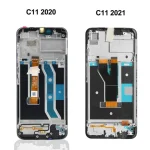 65'' LCD Realme C11 RMX2185 LCD Display With Frame Digitizer Assembly Touch Screen Replacment OPPO Realme C11 C 11 LCD (New)