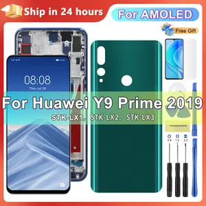 A68366bcdf35c45f59ed47c74fab4d7004_300x300q75 6.59'' AMOLED Display Huawei Y9 Prime 2019 Lcd Touch Screen Digitizer Assembly huawei P Smart Z STK LX1 LCD Replacement (New) - Image 1