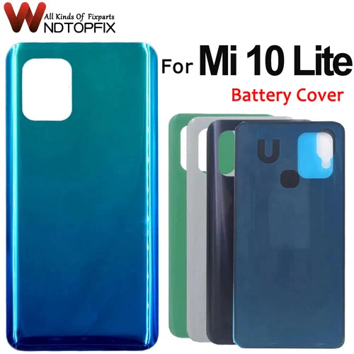 A724119d8007c47cbbd4dccfb505c5356Q_500x500 Cover Xiaomi Mi 10 Lite Back Cover Glass Panel For (New) - Image 1