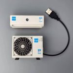 Air Conditioner Miniature Model Scene Toy for 1/14 Tamiya RC Truck Tipper (New)