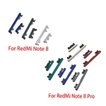 NEW Side Power Key + Volume Button ON OFF Up Down Xiaomi Redmi Note 8 8T 8 Pro Power Volume Flex Cables Repair Parts (New)