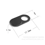 1-10PCS WebCam Cover Shutter Magnet Slider Plastic Universal Antispy Camera Cover Laptop iPad PC Macbook Privacy Sticker (New)