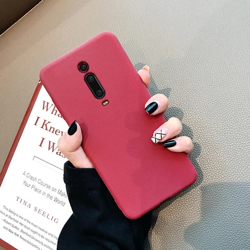 HTB1RR3Ybl1D3KVjSZFyq6zuFpXa7_500x500 Xiaomi Redmi K20 Pro Case Soft Matte Silicone Slim Protective Back Cover (New) - Image 1
