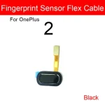 Genuine Home Button Fingerprint Sensor For Oneplus 2 3 3T 5 5T 6 Menu Return Key Touch with Frame Flex Ribbon Cable Repair Parts (New)