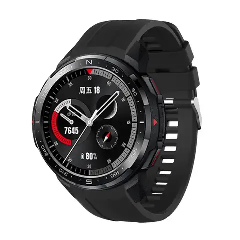 Had3bd58734f046ecb66dbe9a0a19659aM_480x480q75 Strap Huawei Honor GS Pro Silicone Fashion Sport Replacement Watch Wrist B Honor GS Pro Strap Adjustable Watchbs (New) - Image 1