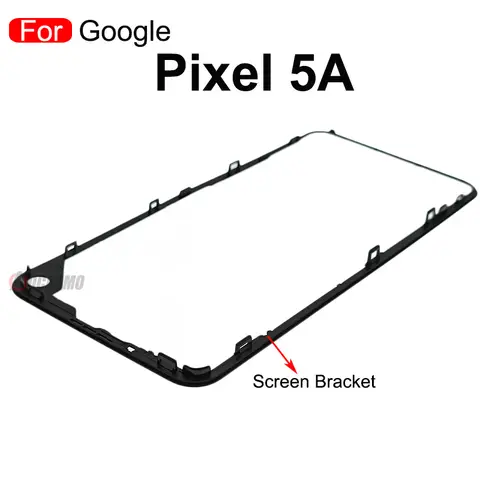 Hb709fe4be3904cb38cd0585743a5a421d_480x480q75 Google Pixel 5A 5 6 Front Screen St Middle Bezel Frame LCD Display Bracket Plastic Hoder Replacement Part (New) - Image 1