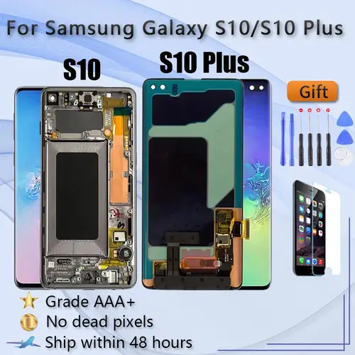 He8a53af23a9046909f2058a53b2defbc2_500x500 AMOLED S10 Lcd Touch Display SAMSUNG Galaxy S10 G973F/DS (New) - Image 1