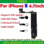 Icloud unlocked For iPhone 8 Motherboard With iOS (New)