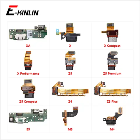 S000e6f5dac2348ec9e675f88dbaf4a7d7_480x480q75 Power Charger Dock USB Charging Port Plug Board Flex Cable Sony Xperia XA X M5 M4 E5 Z3 Z5 Compact Premium Plus Permance (New) - Image 1
