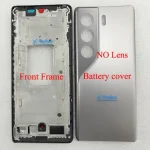 6.78 Inch For Tecno Camon 40 Pro 5G CM7 Battery Cover LCD Faceplate Frame Front Middle Frame Back Housing Door Replacement Parts (New)