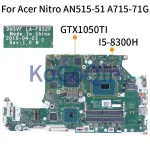 LA-F952P ACER Nitro AN515-52 AN5-15 A715-71G Notebook Mainboard DH5VF I5-8300H I7-8750H (New)
