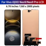678New 144Hz vivo IQOO Neo 9 5G  Neo 9 Pro 5G V2338A I2304 LCD Display Screen Touch Digitizer Assembly Replacement (New)