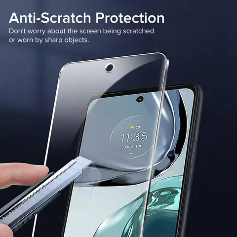 S04d217bf0f164715bd31753973f28d4e3_480x480q75 2 4Pcs Infinix Hot 40 Pro Protective Tempered Glass Infinix Hot 40 40i 40 Pro Screen Protector (New) - Image 1