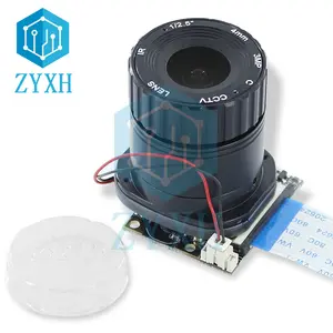 S05a1a36c6206439b8c2635dfd5c4cab3F_300x300q75 OV5647 Camera Module Raspberry Pi Manual Switch Day/Night Vision IR CUT 4mm Focus 65 Degree 1080P 5MP 2592x1944 Camera Board (New) - Image 1