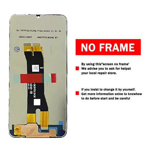 S05fa5d99d16b4172bbb6a0f390f547ac3_480x480q75 675IPS LCD ZTE Blade A35 Z2453 LCD Display Touch Screen Digitizer Panel Assembly ZTE A55 Z2450 Display (New) - Image 1