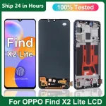 OLED For OPPO Find X2 Lite LCD Display Screen 6.4" CPH2005 Find X2 Lite Touch Digitizer Assembly Replacement (New)