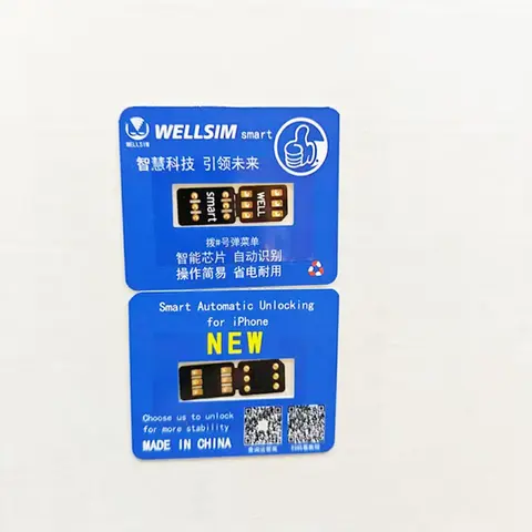 S082ddbb73ca843c9bee45ae7757a0929H_480x480q75 2025 Wellsim Smart With QPE IP6 6P 7P 8G 8P X XS XSmax XR IP11 12pro 13pro 14pro to 16 Promax Support Latest Versions (New) - Image 1