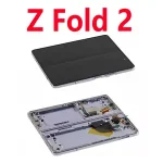 Original LCD Inner Screen Samsung Z Fold2 F916B lcd Display WithFrame Touch Screen Digitizer Assembly Z Fold 2 5G (New)
