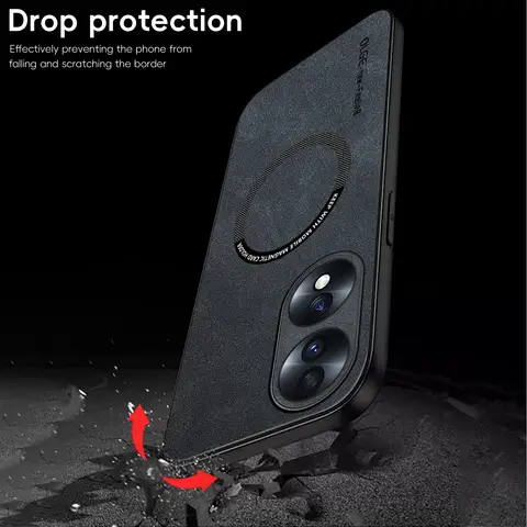 S0bc183d9c1e34aa3a474c5e2562ea2d1N_480x480q75 Magnetic Retro Leather Soft Case For Honor 70 90 50 Honor70 Honor90 Honor50 Wireless Charging Phone Case Cover (New) - Image 1