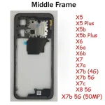 Huawei Honor X5 X5B X6 X6A X6B X7 X7A X7B X7C X8 Plus 4G 5G Middle Frame Housing Bezel Repair Parts (New)