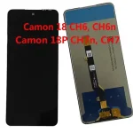 Full LCD Display with Touch Screen Assembly Replacement Screen Tecno Camon18P CH7n CH7 Camon18 CH6 CH6n (New)