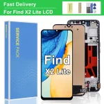 OLED  TFT LCD With Frame OPPO Find X2 Lite LCD CPH2005 LCD Display Touch Panel Screen Digitizer Assembly Replacement Parts (New)