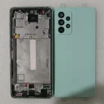 Middle Frame +Battery Door Cover Back Samsung Galaxy A52 4G 5G A52S A525 A526 A528 Phone Housing Case (New)
