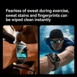 SAMZHE Screen Protector For Apple Watch Series 11/10/9/8/7/6 SE/SE2/SE3 40-46MM Full-coverage Protector Softened Protector Film (New)