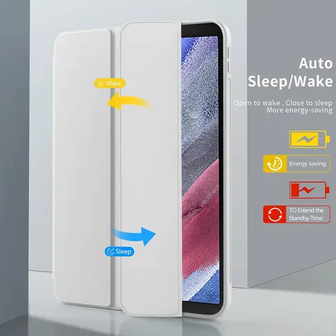 S0ee616bdb8a54b5793c17e951290f62fW_480x480q75 Tri-fold Flip Case Samsung Galaxy Tab A7 Lite 87'' 2021 SM-T220 SM-T225 Magnetic St PU Leather Protective Cover (New) - Image 1