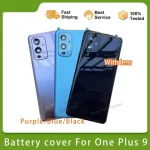 Original One Plus 9 Gorilla Glass 5 Rear Housing Cover OnePlus 9 Back Door Replacement Hard Battery Case (New)