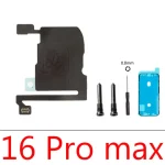 Earpiece Light Sensor Proximity Flex Cable iPhone 16 Plus 15 ProMax No Speaker Sensor Ribbon (New)