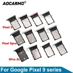 Aocarmo Google Pixel 9 9Pro 9 Pro XL Sim Card Tray SIM Slot Holder Replacement Parts (New)