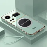 OPPO Realme GT 2 3 5 2 Pro Case Soft Plating With Magnetic Magsafe Protective Back Cover Case Realme GT NEO 5 3T 2 Shell (New)