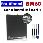 BM60 Tablet Battery Xiaomi Mi Pad 1 Mipad1 Mipad 1 Batterie 6520mAh Real Capacity Batteria+Tools (New)