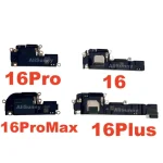 Bottom LoudSpeaker Flex Cable for iPhone 15 Pus 12 Pro Max 14 13 16 11 XS XR Ringer Buzzer Sound Speaker Inner Ringtone Part (New)