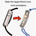 Screen Protector for Apple Watch 46mm 45mm 44mm 40 41 42mm Hard PC Front Rear Bumper Case iwatch 10 9 8 7 SE 6 5 Change To Ultra (New)
