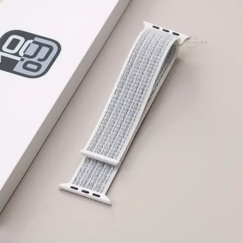S1b0ec6a9d06f46f3a02d7de4679c41c5E_480x480q75 Original Sport Loop Strap Apple Watch Bs 46mm 45 44 42 41 40mm 49mm Wrist Bracelet Correa Series 11 10 8 9 7 6 SE Ultra 3 (New) - Image 1