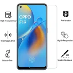 screen protector oppo f19 pro protective tempered glass on oppof19 f 19 19f f19pro oppof19pro film glas opp opo oppa appo (New)
