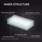 Infinix Smart 6 HD Tempered Glass Protective On Smart6 X6512 Smart6HD 66Inch Screen Protector SmartPhone Cover Film (New)
