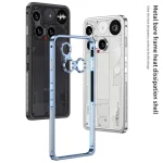 Case Nothing Phone 3 3a Pro Hard Cooling Aluminum Alloy Frame Protective Phone Back Cover Nothing Phone (3) Shell Bumper (New)