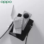 Original for OPPO Find N6 Foldable Keyboard–5mm Ultra ThinAI KeyMagnetic Stand Original OPPO Find N6 AI Stylus Pen Keyboard Se (New)