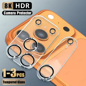 S1f9a2a33a3134f9c98484474922f5662V_300x300q75 1 3 3D Camera Protector iPhone 17 Pro Max Lens Glass iPhone 17Pro 17 Air Tempered Glass Black Circle Protective Case (New) - Image 1