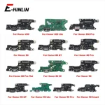 Power Charging Connector Plug Port Dock Board With Mic Flex Cable HuaWei Honor 100 200 80 90 Smart Pro Lite GT Flat SE (New)